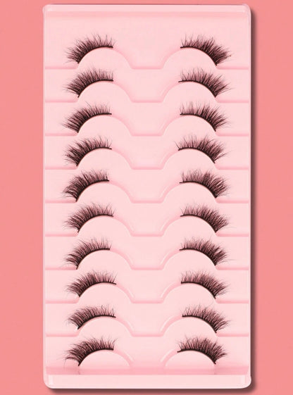 Himirell 10 Paires De Faux Cils Épais De Style Œil De Chat