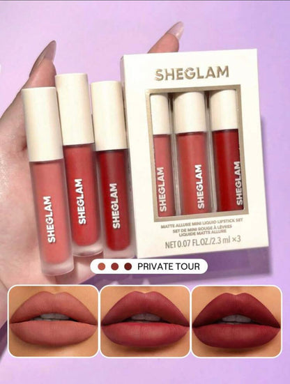 SHEGLAM Matte Allure Mini Liquid Lipstick