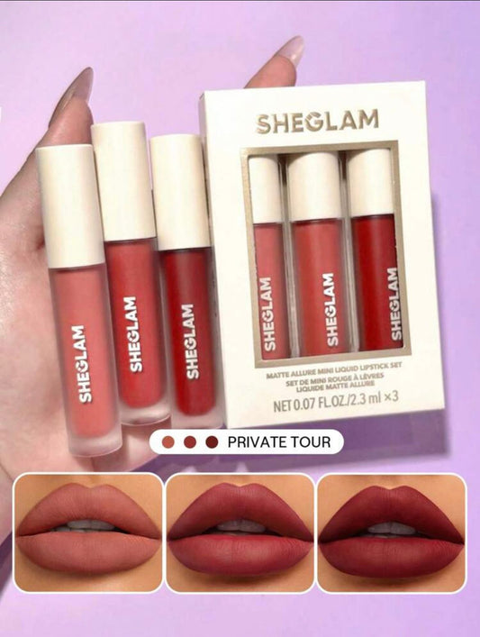 SHEGLAM Matte Allure Mini Liquid Lipstick
