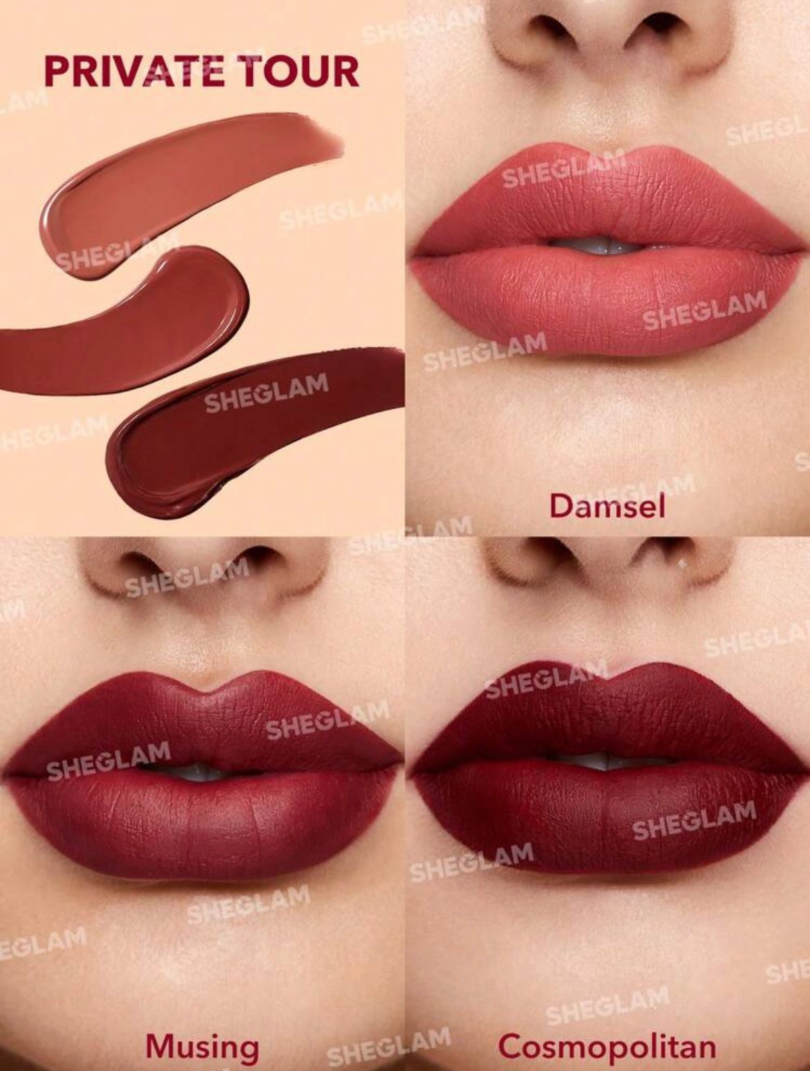 SHEGLAM Matte Allure Mini Liquid Lipstick