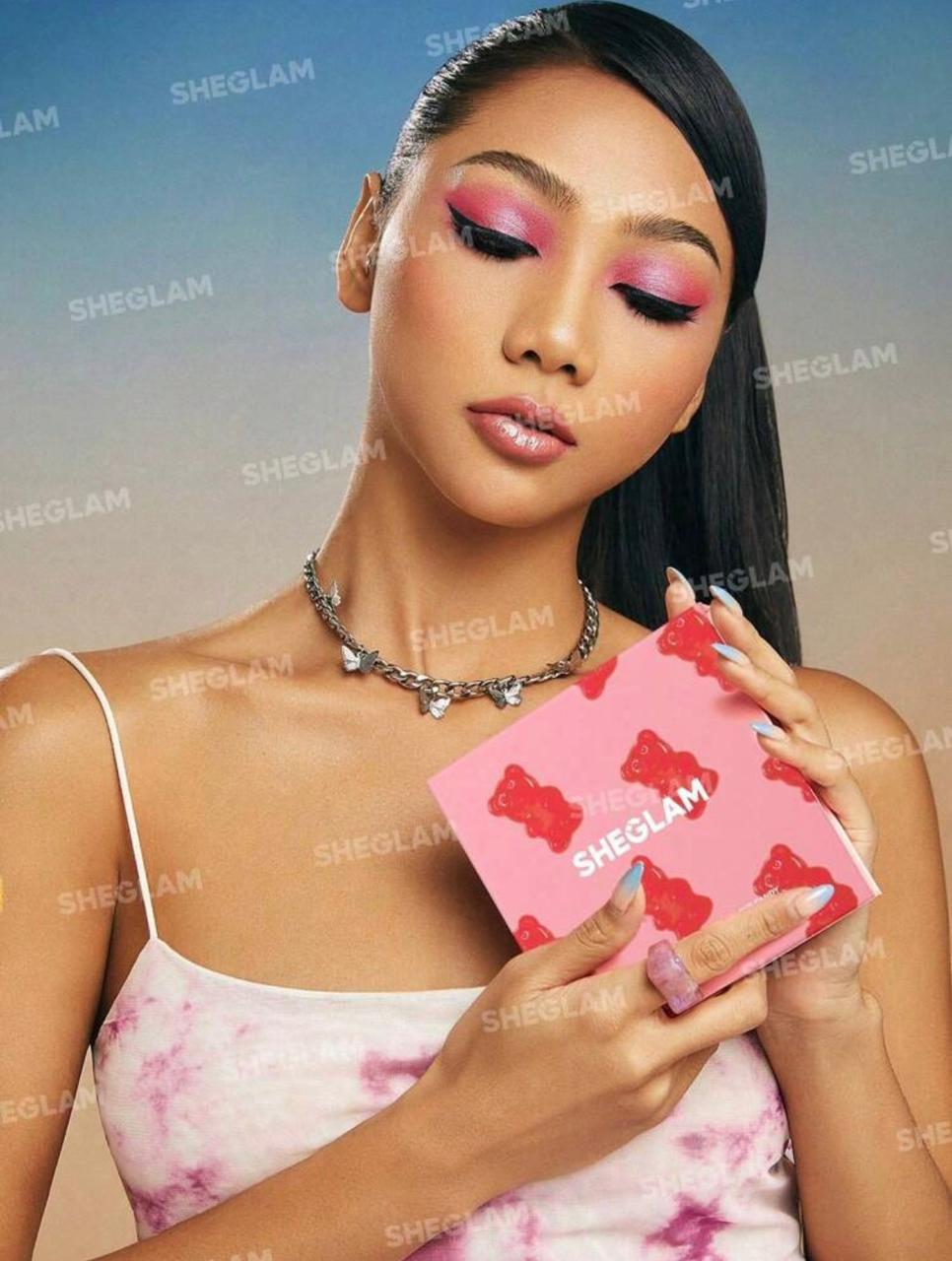 SHEGLAM Love Candy Palette 9-Clolor Shimmer Metallic Matte Eyeshadow Palette