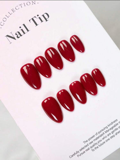 Nails 10 Pieces Of Sweet Style New Handmade Wearable Nails