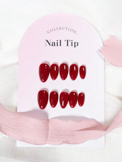 Nails 10 Pieces Of Sweet Style New Handmade Wearable Nails