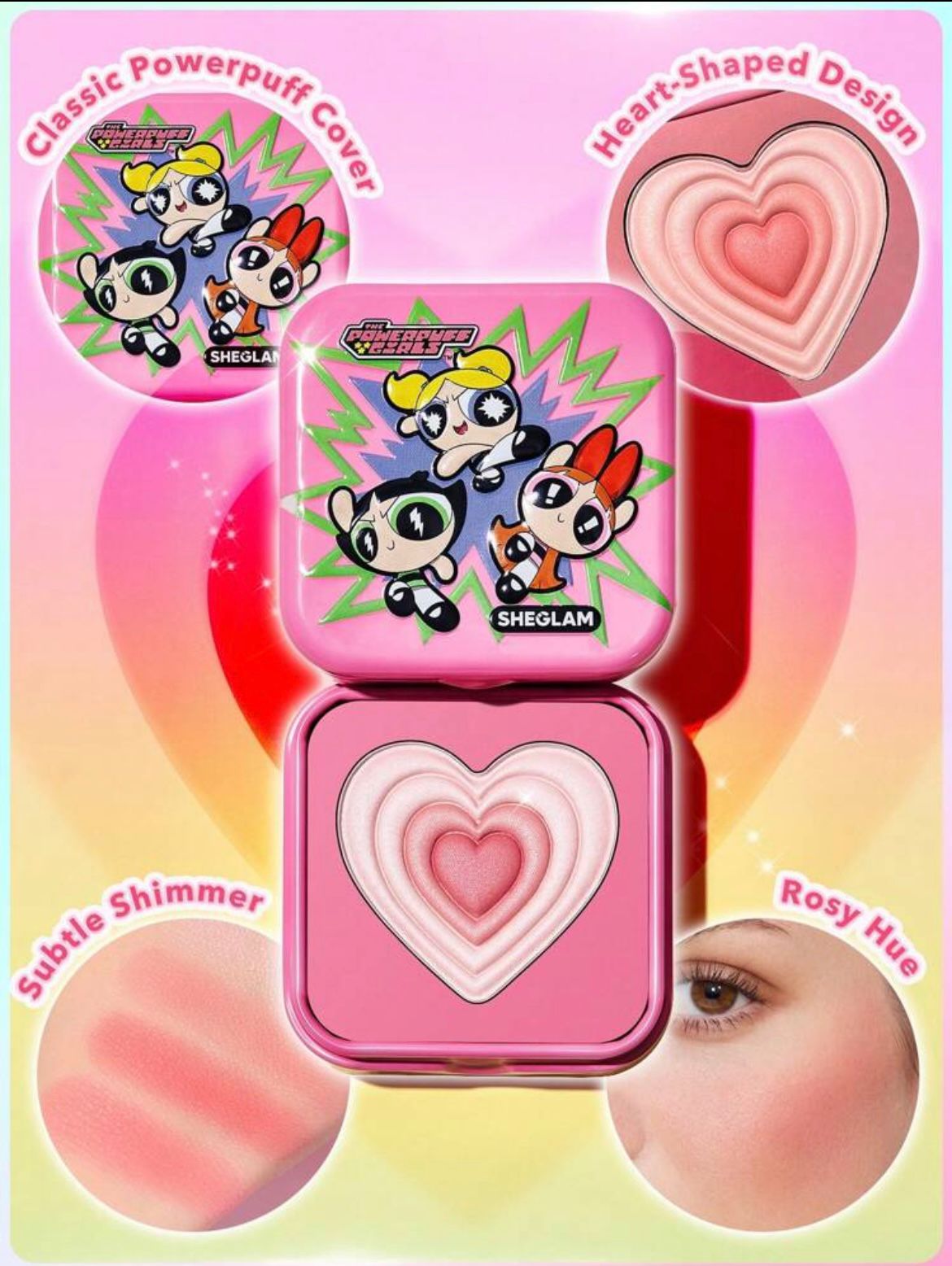 The Powerpuff Girls X SHEGLAM