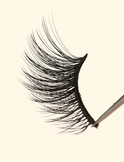 7 Pairs Of Criss-Cross Curled False Eyelashes Makeup Products