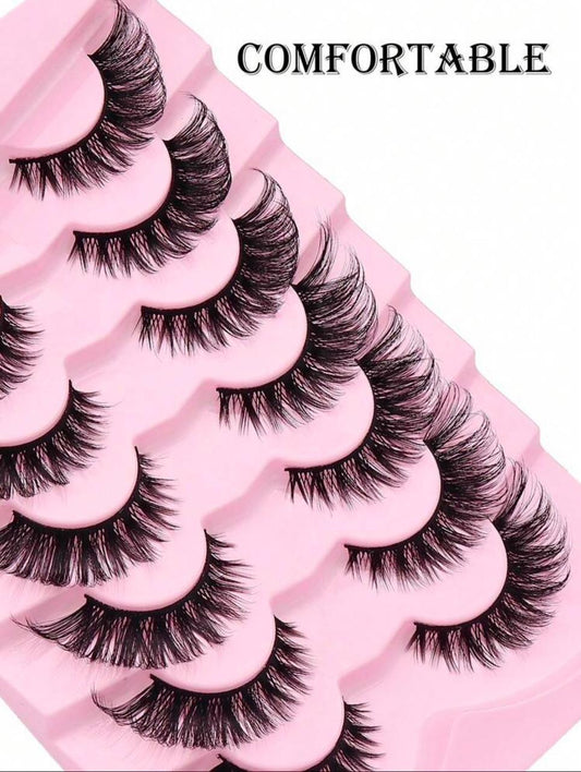 7 Pairs Natural Looking Eyelash Extensions,
