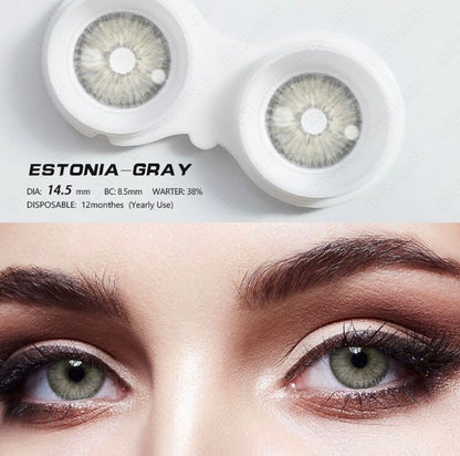 Contact Lenses Yearly -Grey