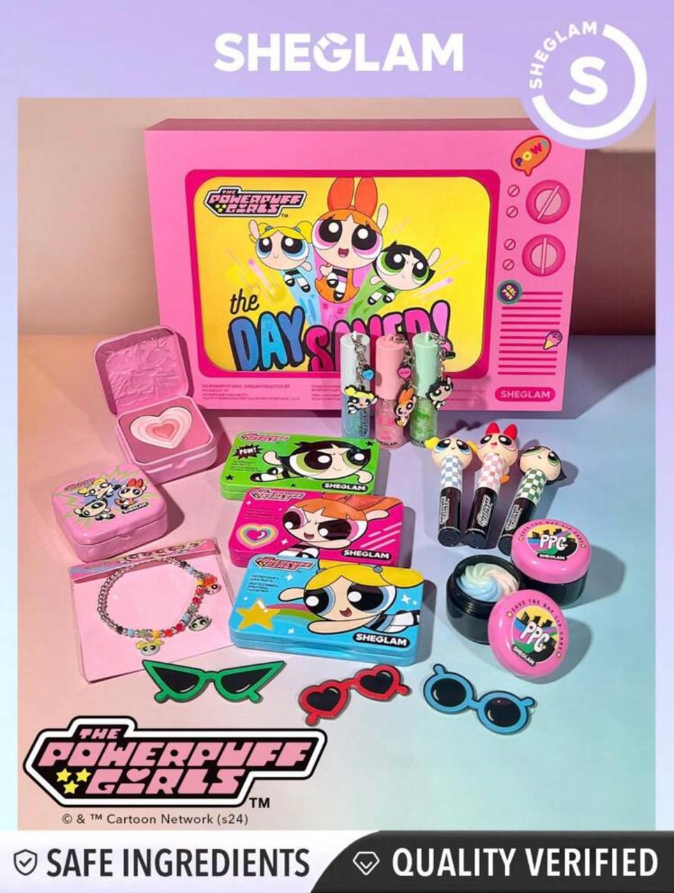 The Powerpuff Girls X SHEGLAM Coffret Cadeau