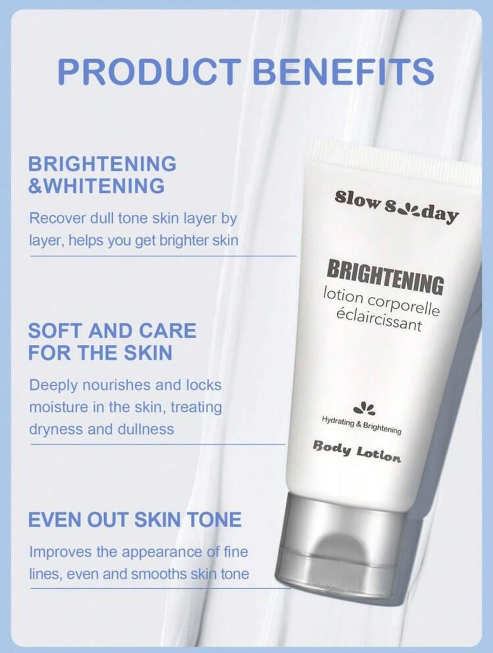 SlowSunday - Brightening body lotion